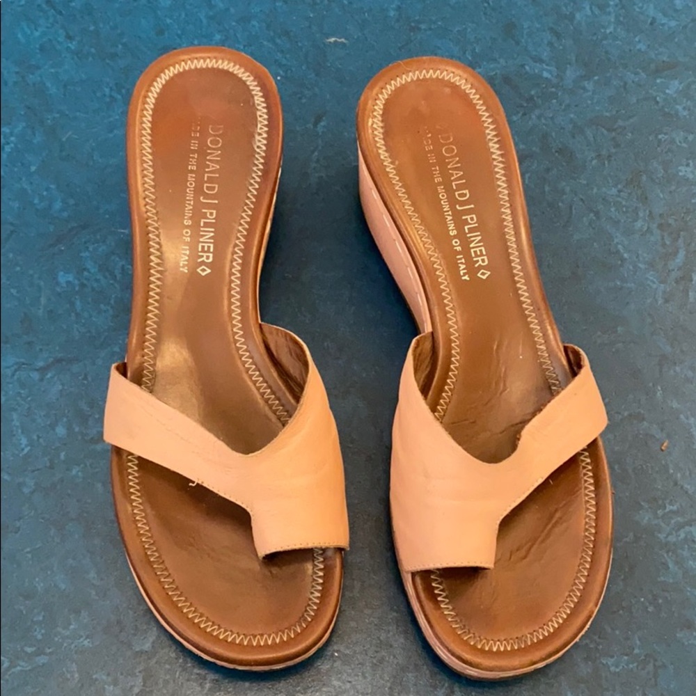 Donald Pliner wedge sandals